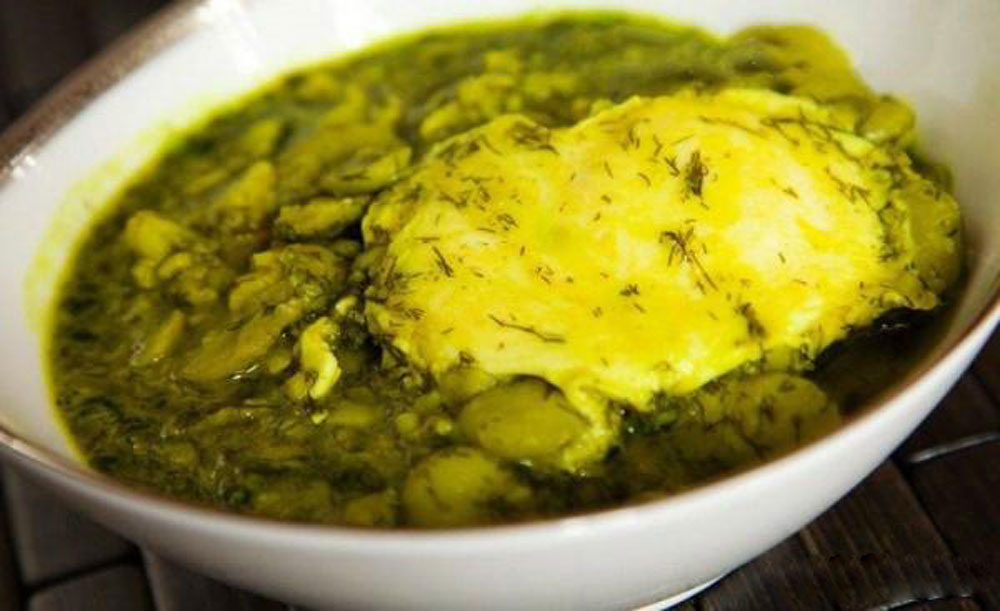 طرز تهیه خورشت باقلا قاتق گیلانی