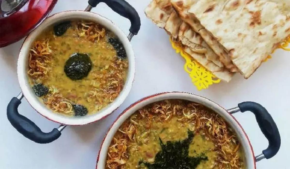 دستور تهیه آش خیار همدانی