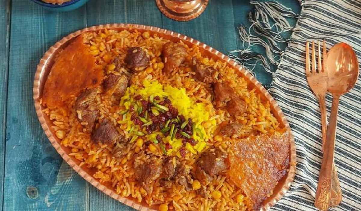 طرز تهیه پلو شاه عباسی